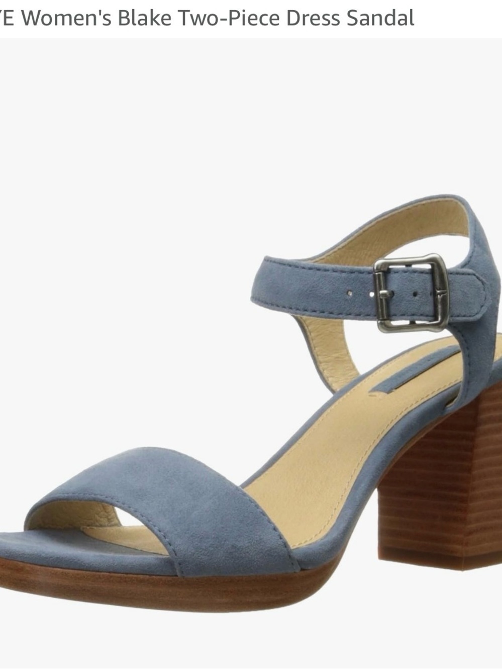 The Frye Company Women's Suede Block Heel Sandals